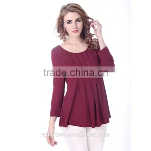 Size Custom Made Top Level Ladies Grey Blouses thumbnail-2
