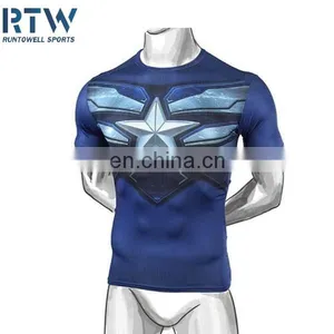 Custom Men's Sublimation Mma Rash Guard thumbnail-4