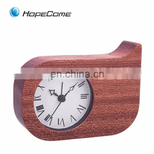Consumable DIY Hot Selling Table Wooden Alarm Clock thumbnail-2