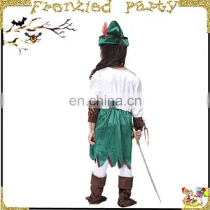 Kids Party Cosplay Robin Hood Costume FGCC-0147 thumbnail-3