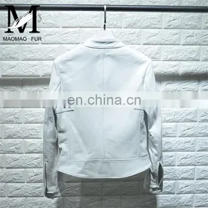 2017 Latest Designs Lady Casual Leather Jacket Wholesale Fashion Jackets for Women thumbnail-3
