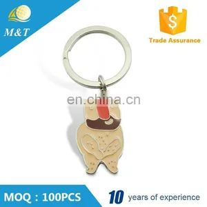 Cheap Popular 3d Custom Shaped Keychain Metal thumbnail-1
