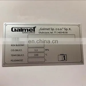 Custom Made Machine Identification Label thumbnail-2