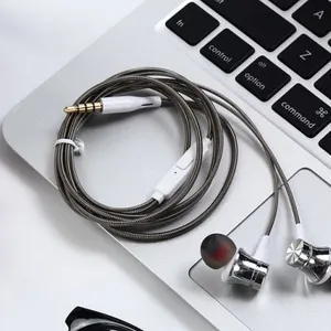 Ufeeling U-30 Metal Spring Listening Bass Android Computer Mobile Phone Games in General and Intercom Earphone Headset thumbnail-5