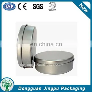 Blank Customized Aluminum Round Tin Box thumbnail-3