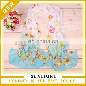 Hot Sale Fashionable Wholesale Cheap Chiffon Scarf thumbnail-1