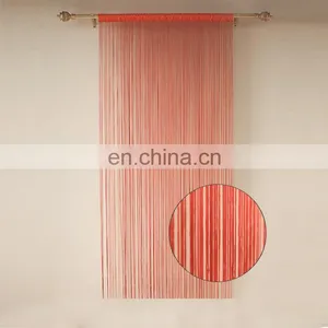 Red Romantic Restaurant Partition String Curtain thumbnail-3