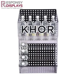 Counter Acrylic Liqueur Display Box With Silk-screen Logo thumbnail-2