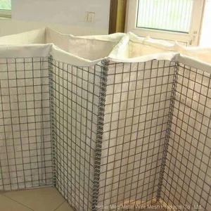 Hot Sale Welded Stone Cage Wire Mesh / Gabion Basket / Gabion Fence For Garden Design thumbnail-2