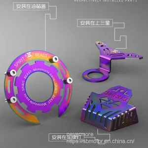 Spirit Beast Motorcycle Modified al Tank Holder Storm Eyes Cool Styling for CBF190R L1 thumbnail-4