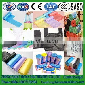 Computer Control Two Layer Plastic Garbage Bag Making Machine(in Rolls) thumbnail-1