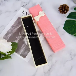 Craft Paper Gift Packaging Box for Necklace thumbnail-1