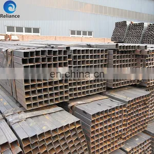Anti-rust Package Black 100mm Diameter Steel Welded Rectangular Pipe thumbnail-5
