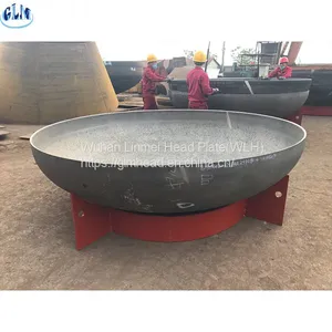 Aluminium End Cap Torispherical Heads Tank Spherical Caps Tank Dish Ends Pressure Vessel Heads thumbnail-1