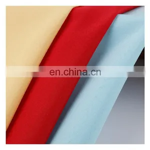 High Quality 100D Polyester 4 Way Stretch Fabric Plain Woven Polyester Spandex Fabric Stretch Fabric for Garment and Dress thumbnail-1