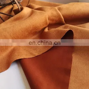 Polyester Soft Stretch Suede Fabric for Sofa and Garment thumbnail-2
