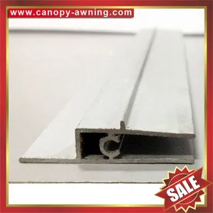 Frontal Back Aluminium Alu Aluminum Profile Connector Bar for Diy Window Door Awning Canopy Canopies thumbnail-1