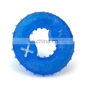 Hot Selling Blue Freezable Ice Circle Dog Cool Toy Against Heat thumbnail-3