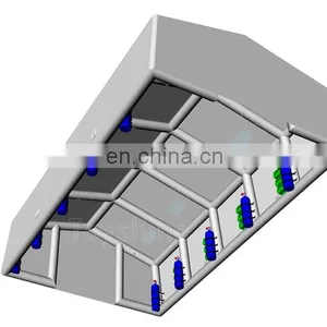 2020 New PVC Inflatable Hospital Emergency Medical Field Tents With Isolation Room For Sale thumbnail-5