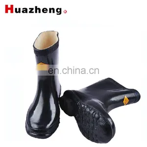 High Voltage Gumboot Men Dielectric Insulated Rubber Boots thumbnail-1