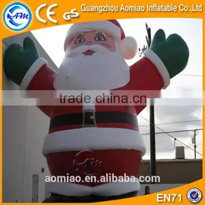 2016 Vivid Design Giant 25ft Christmas Inflatable Santa Claus for Sale thumbnail-2