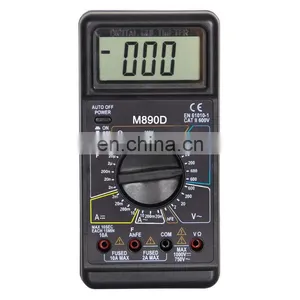 M890D/890B+(CE) Digital Multimeter Double Fuse Design, Safely and Reliable thumbnail-1