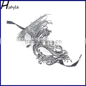 Carnival Christmas Supplies Sexy Lace Masks Red Black White Masquerade Party Mask Wholesale SCM0039 thumbnail-4