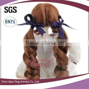Fashion Nice Curly Dark Brown1 BJD Doll Wig thumbnail-4