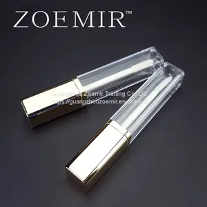 Luxury Gold Lipgloss Tube Empty Crystal Liquid Eye Shadow Container thumbnail-5