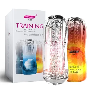 Wholesale Hot Selling Male Masturbators Masturbation Cup Stimulator Sex Toys for Men thumbnail-1