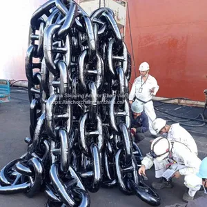 66mm Flush Butt Welded Studlink Anchor Chain Stockist thumbnail-5