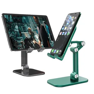 Desktop Mobile Phone Stand, Suitable for IPhone IPad Adjustable Tablet Computer Foldable Desktop Mobile Phone Desktop Stand thumbnail-5
