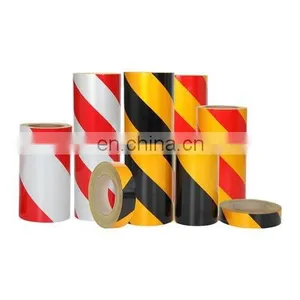 PET Self Adhesive Reflective Hazard Warning Tape thumbnail-1