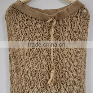Fashion Show 100% Cotton Lady Dress European Knitted Lady Skirt thumbnail-2