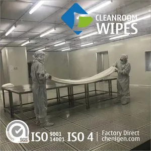 Customized Class 10 Large Polyester Wipers Cleanroom Wipes thumbnail-4