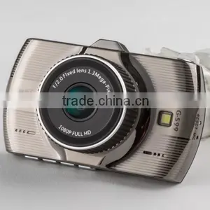 Car Black Box 1080P Full HD With Wide Dynamic GPS, G-sensor,back up Camera Input thumbnail-2