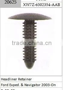 HEADLINER RETAINER FORD:XW7Z6302354AAB thumbnail-1