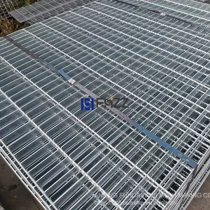 Hot Dipped Galvanized Steel Grating Panels for Industrial Type Flooring thumbnail-1