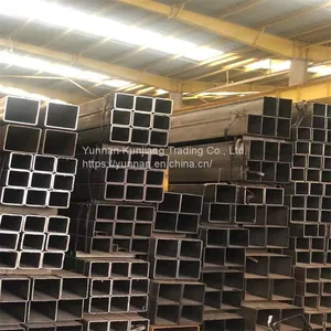 Yunnan Q235 Square Tube Wholesale Hot Dip Galvanized Square Tube 40 * 80 * 3 Square Tube Kunming Sales Square Tube thumbnail-5