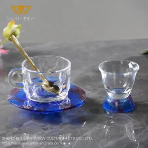 SAINT VIEW 2022 Tableware Butterfly Modern Cup Set Container Nordic Coffee Shop Desktop Decor 150ml thumbnail-1