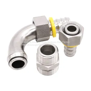 PARKER Stainless Steel Equipment Hose Connector 3CF82 3CA82 3C582 3C382 thumbnail-5