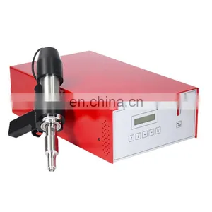 Linggao 35kHz 1200w Ultrasonic Handheld Control Welding Machine High Quality Handheld Portable High Precision Ultrasonic Welder thumbnail-1