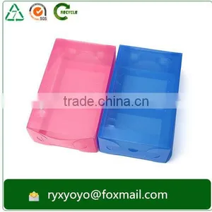 Colored Clear Folding pp Plastic Storage Shoe Box thumbnail-6