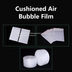 Recycle Cushion Film Roll/ Wine Bottle Cushioned Wrapper/ Can Protective Packaging/ Cushioned Bag for Carton thumbnail-4