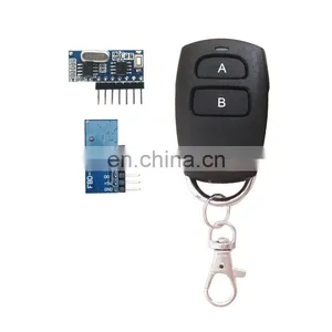 433MHZ Learning Code 3 Key Remote Control + RF Receiving Module thumbnail-1