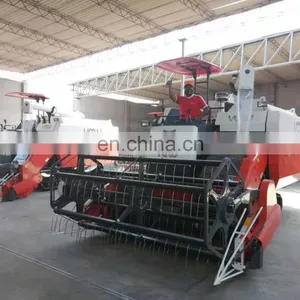 Rice Harvester YAZU 128 Harvetser Chinese Manufacturer Combine Harvester for Sale thumbnail-4