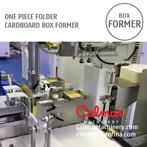 One Piece Folder Cardboard Box Forming Machine thumbnail-3