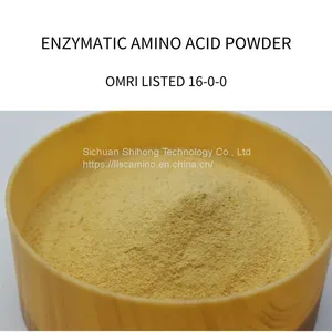 Plant Based Enzymatic Amino Acid Powder 80% 14-0-0 Soybean Protein Polypeptide Powder thumbnail-2