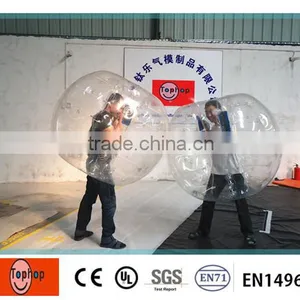 Beach Or Grassland Inflatable Bumper Balls ,Body Zorb Ball For Interactive Games thumbnail-1