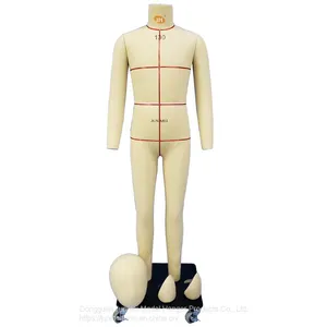 Industry Fiberglass Made Boys' Full Body Sewing Tailors' Mannequin With Detachable Head, Shoulder Caps Size 130 thumbnail-1